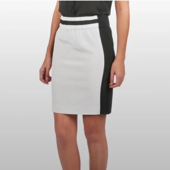 Joseph London Colorblock Techno Skirt